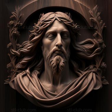 3D model st jesus (STL)